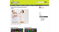 Desktop Screenshot of nuestrosactores.com.ar